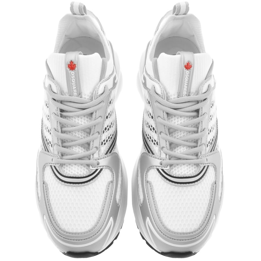 【DSQUARED2】Dash Sneakers ダッシュスニーカー シルバー The Dash Sneaker: shop for men - women | DSQUARED2